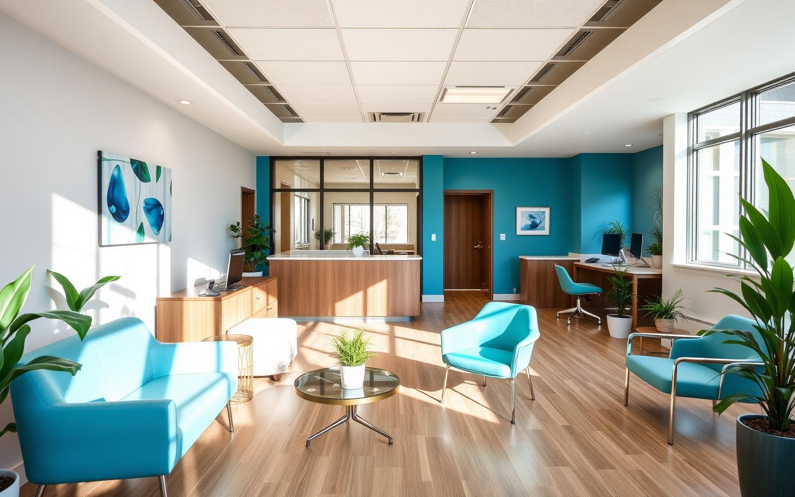 Reception area